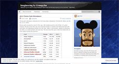Desktop Screenshot of grumpyfan.wordpress.com