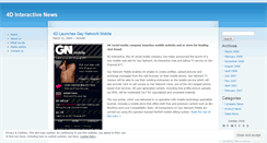 Desktop Screenshot of 4dnews.wordpress.com