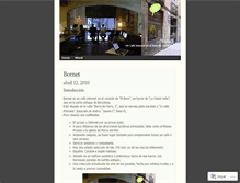 Tablet Screenshot of bornetes.wordpress.com