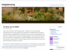 Tablet Screenshot of hedgefarming.wordpress.com