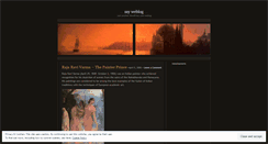 Desktop Screenshot of immortalart.wordpress.com