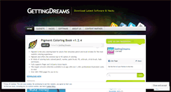 Desktop Screenshot of gettingdreams.wordpress.com