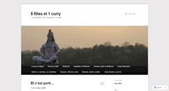 Desktop Screenshot of 5filleset1curry.wordpress.com