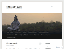 Tablet Screenshot of 5filleset1curry.wordpress.com