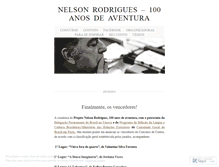 Tablet Screenshot of nelsonrodrigues100anos.wordpress.com