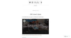 Desktop Screenshot of danweill.wordpress.com