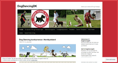 Desktop Screenshot of dogdancingdk.wordpress.com