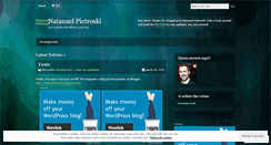 Desktop Screenshot of pietroski.wordpress.com