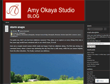 Tablet Screenshot of amyokaya.wordpress.com