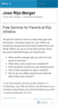 Mobile Screenshot of joserijoberger.wordpress.com