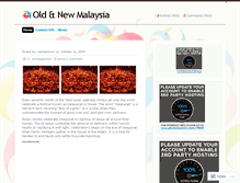 Tablet Screenshot of adatmalaysia.wordpress.com