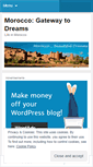 Mobile Screenshot of moroccogatewaytodreams.wordpress.com