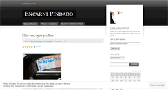 Desktop Screenshot of encarnipindado.wordpress.com