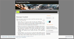 Desktop Screenshot of escapetravel.wordpress.com