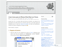 Tablet Screenshot of aoneonline.wordpress.com