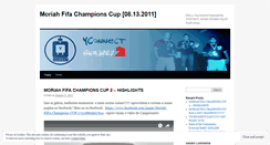 Desktop Screenshot of moriahfifachampionscup.wordpress.com