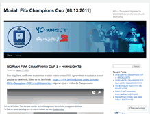 Tablet Screenshot of moriahfifachampionscup.wordpress.com