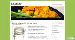 Desktop Screenshot of detoxrestart.wordpress.com