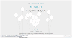 Desktop Screenshot of metrochica.wordpress.com