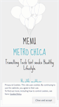 Mobile Screenshot of metrochica.wordpress.com