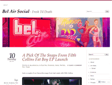 Tablet Screenshot of belairsocial.wordpress.com