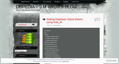 Desktop Screenshot of jmarun.wordpress.com