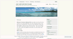 Desktop Screenshot of jaeadvanced.wordpress.com