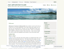 Tablet Screenshot of jaeadvanced.wordpress.com
