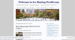 Desktop Screenshot of iceskate.wordpress.com