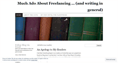 Desktop Screenshot of muchadoaboutfreelancing.wordpress.com