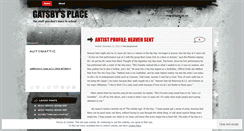 Desktop Screenshot of gatsbysplace.wordpress.com