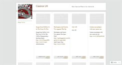 Desktop Screenshot of casinosuk.wordpress.com