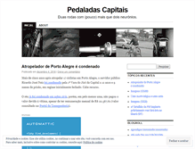 Tablet Screenshot of pedaladas.wordpress.com