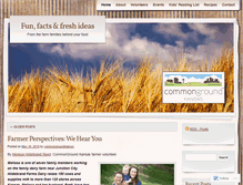Tablet Screenshot of commongroundkansas.wordpress.com