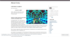 Desktop Screenshot of alexeicretu.wordpress.com