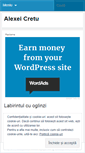 Mobile Screenshot of alexeicretu.wordpress.com