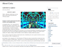 Tablet Screenshot of alexeicretu.wordpress.com