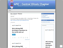 Tablet Screenshot of apicci.wordpress.com