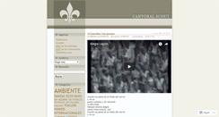 Desktop Screenshot of cantoralscout.wordpress.com