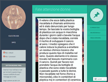 Tablet Screenshot of dolcezzasicula.wordpress.com