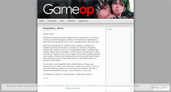 Desktop Screenshot of gameop.wordpress.com