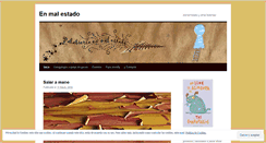 Desktop Screenshot of enmalestado.wordpress.com