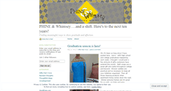 Desktop Screenshot of phineandwhimsey.wordpress.com
