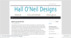 Desktop Screenshot of halloneildesigns.wordpress.com