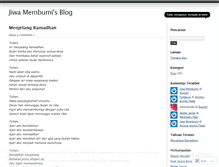 Tablet Screenshot of jiwamembumi.wordpress.com