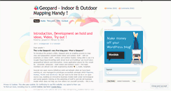 Desktop Screenshot of geoparden.wordpress.com