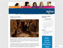 Tablet Screenshot of bigfishrecruitment.wordpress.com