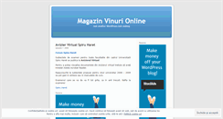 Desktop Screenshot of magazinvinurionline.wordpress.com