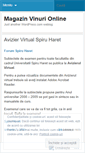 Mobile Screenshot of magazinvinurionline.wordpress.com