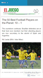 Mobile Screenshot of juegofootball.wordpress.com